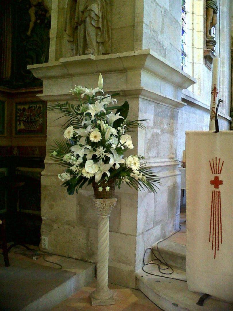 decoration eglise - mimosa (3)